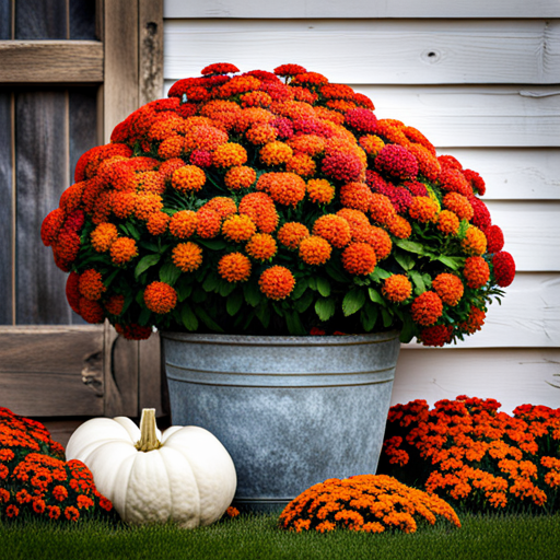 how to care for mums in pots