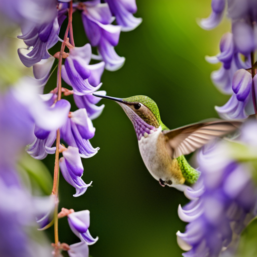 hanging plants that attract hummingbirds