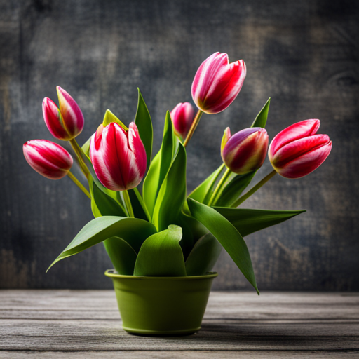 Growing Tulips indoors in the winter