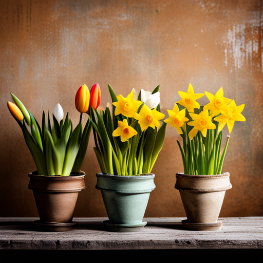 planting winter bulbs in pots indoors