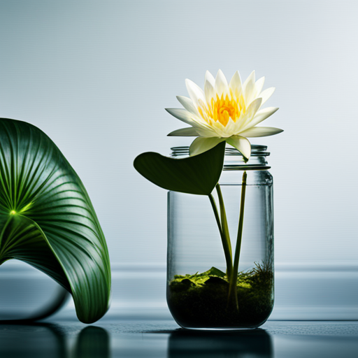 How to Grow Water Lilies in Glasses