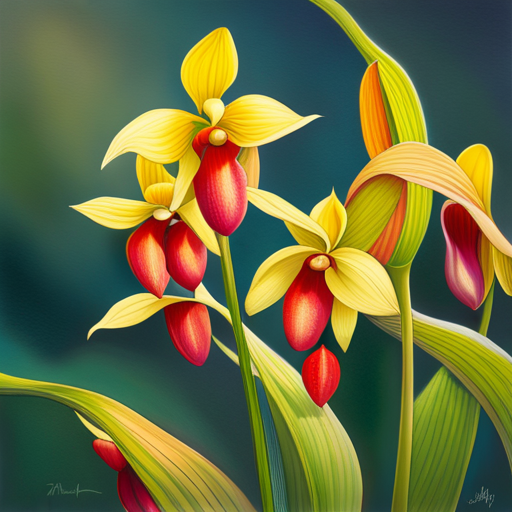 how to grow lady slipper orchids