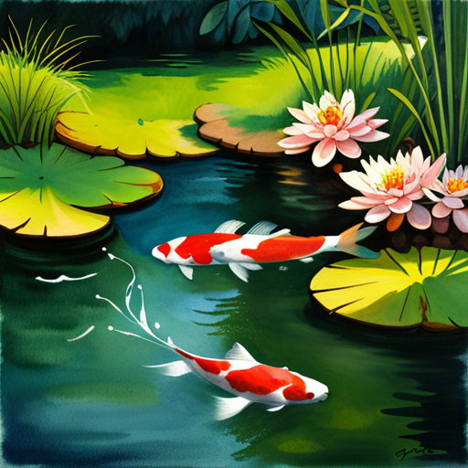 best plants for small koi pond