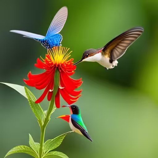 Flowers that Attract Hummingbirds and Butterflies